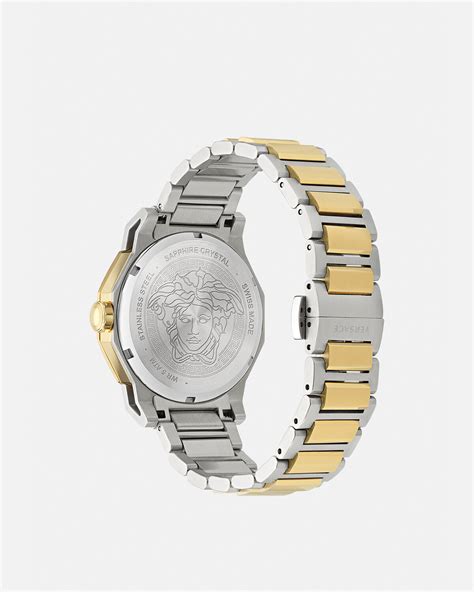 Medusa Deco Watch Gold,Silver 